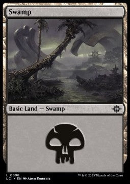 The Lost Caverns of Ixalan Commander 0398 Swamp