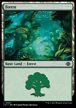 The Lost Caverns of Ixalan Commander 0401 Forest