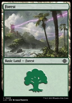 The Lost Caverns of Ixalan Commander 0402 Forest