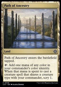 The Lost Caverns of Ixalan Commander 0346 Path of Ancestry