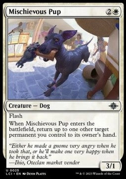 The Lost Caverns of Ixalan 0025 Mischevous Pup