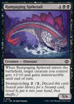 The Lost Caverns of Ixalan 0116 Rampaging Spiketail