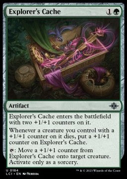 The Lost Caverns of Ixalan 0184 Explorer's Cache (Foil)