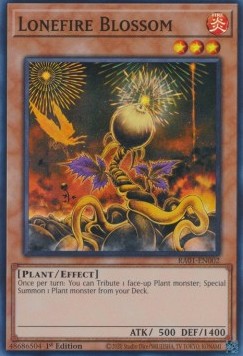 Lonefire Blossom (Super Rare)(RA01-EN002)