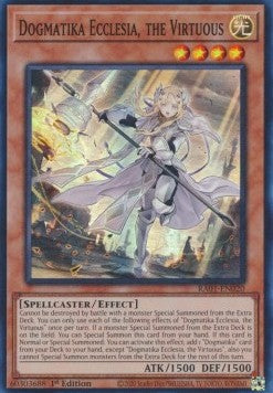 Dogmatika Ecclesia, the Virtuous (Super Rare)(RA01-EN020)