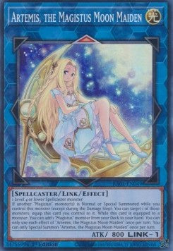 Artemis, The Magistus Moon Maiden (Super Rare)(RA01-EN049)