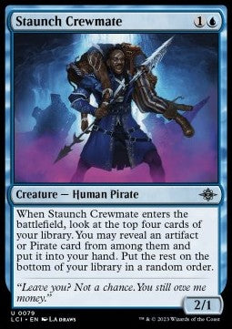 The Lost Caverns of Ixalan 0079 Staunch Crewmate (Foil)