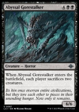 The Lost Caverns of Ixalan 0087 Abyssal Gorestalker