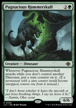 The Lost Caverns of Ixalan 0208 Pugnacious Hammerskull