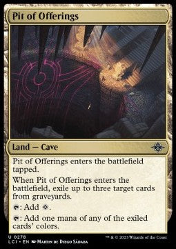 The Lost Caverns of Ixalan 0278 Pit of Offerings