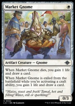 The Lost Caverns of Ixalan 0022 Market Gnome