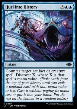 The Lost Caverns of Ixalan 0059 Hurl into History (Foil)