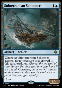 The Lost Caverns of Ixalan 0080 Subterranean Schooner