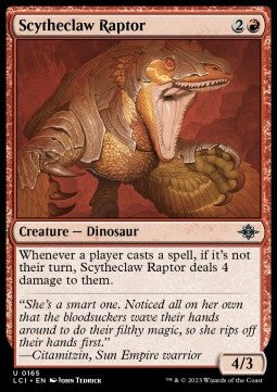 The Lost Caverns of Ixalan 0165 Scytheclaw Raptor