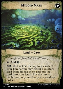 The Lost Caverns of Ixalan 0217 Twists and Turns/Mycoid Maze (Foil)