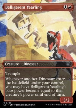 The Lost Caverns of Ixalan 0320 Beligerent Yearling (Foil)