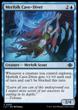 The Lost Caverns of Ixalan 0065 Merfolk Cave-Diver