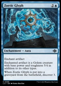 The Lost Caverns of Ixalan 0086 Zoetic Glyph (Foil)