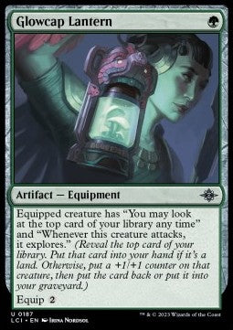 The Lost Caverns of Ixalan 0187 Glowcap Lantern