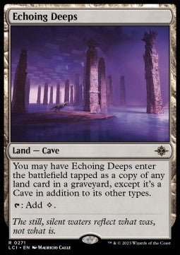 The Lost Caverns of Ixalan 0271 Echoing Deeps (Foil)