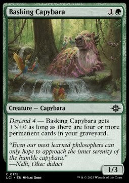 The Lost Caverns of Ixalan 0175 Basking Capybara