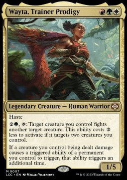 The Lost Caverns of Ixalan Commander 0007 Wayta, Trainer Prodigy