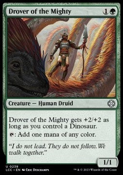 The Lost Caverns of Ixalan Commander 0239 Drover of the Mighty