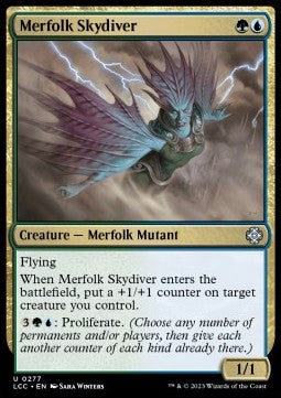 The Lost Caverns of Ixalan Commander 0277 Merfolk Merfolk Skydiver