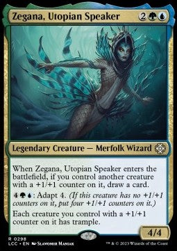 The Lost Caverns of Ixalan Commander 0298 Zegana, Utopian Speaker