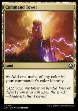 The Lost Caverns of Ixalan Commander 0325 Command Tower