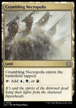 The Lost Caverns of Ixalan Commander 0326 Crumbling Necropolis