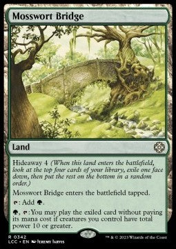 The Lost Caverns of Ixalan Commander 0342 Mosswort Bridge