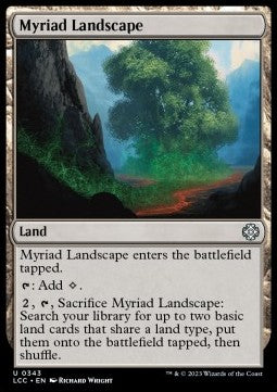 The Lost Caverns of Ixalan Commander 0343 Myriad Landscape