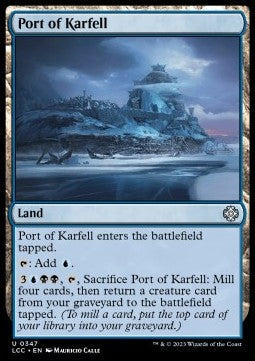 The Lost Caverns of Ixalan Commander 0347 Port of Karfell