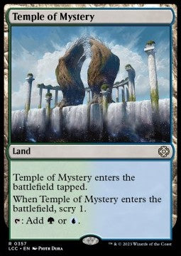 The Lost Caverns of Ixalan Commander 0357 Temple of Mystery