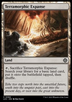 The Lost Caverns of Ixalan Commander 0360 Terramorphic Expanse