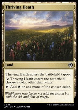 The Lost Caverns of Ixalan Commander 0363 Thriving Heath