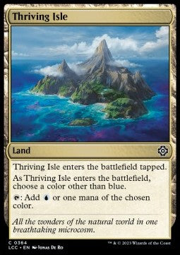 The Lost Caverns of Ixalan Commander 0364 Thriving Isle