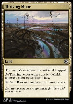 The Lost Caverns of Ixalan Commander 0365 Thriving Moor