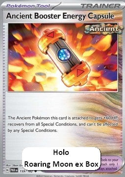 Paradox Rift 159/182 Ancient Booster Energy Capsule (Box Holo)