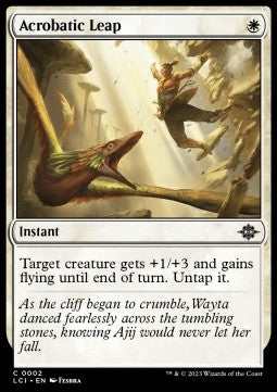 The Lost Caverns of Ixalan 0002 Acrobatic Leap