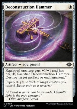 The Lost Caverns of Ixalan 0009 Deconstruction Hammer