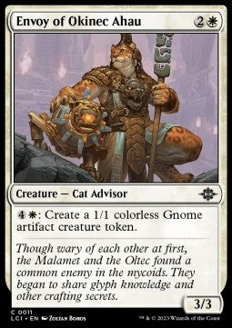 The Lost Caverns of Ixalan 0011 Envoy of Okinec Ahau (Foil)