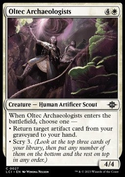 The Lost Caverns of Ixalan 0027 Oltec Archaeologists (Foil)