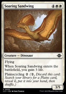 The Lost Caverns of Ixalan 0035 Soaring Sandwing (Foil)