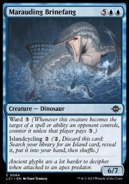 The Lost Caverns of Ixalan 0064 Marauding Brinefang (Foil)