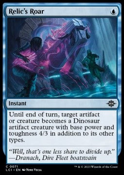 The Lost Caverns of Ixalan 0071 Relic's Roar (Foil)