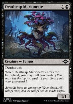 The Lost Caverns of Ixalan 0100 Deathcap Marionette