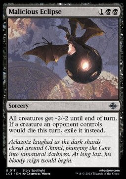 The Lost Caverns of Ixalan 0111 Malicious Eclipse