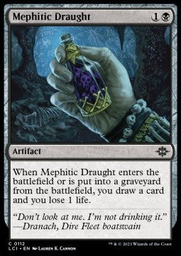 The Lost Caverns of Ixalan 0112 Mephitic Draught (Foil)